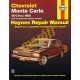 Chevrolet Monte Carlo 1970 -1988