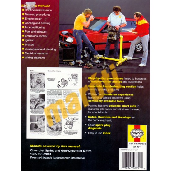 Chevrolet Sprint & Geo Metro 1985 - 2001