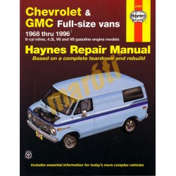 Chevrolet & GMC Full-size vans (1968 - 1996) Javítási kézikönyv
