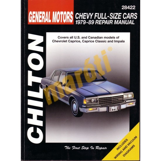 Chevrolet Full-size Cars 1979 - 1989