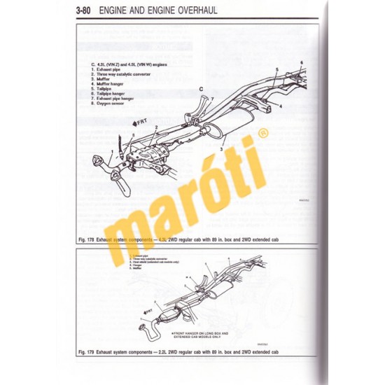 Chevrolet S-Series Pick-Ups and SUVs 1994 - 1997