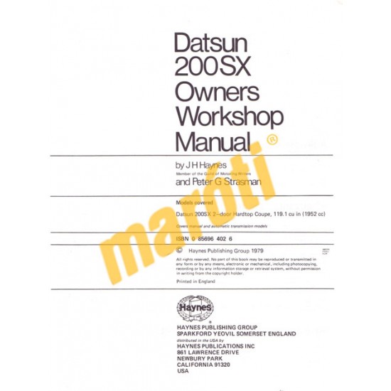 Datsun 200SX 1977-1979