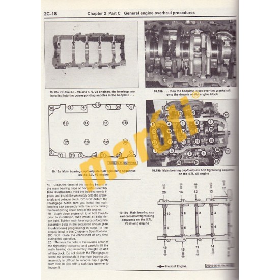 Dodge Durango 2004 - 2006 & Dakota Pick-ups 2005 - 2006