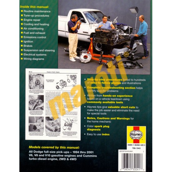 Dodge Pick-Ups 1994 - 2001