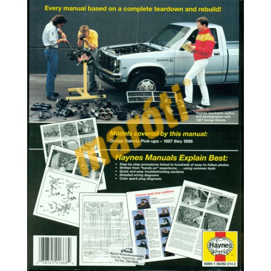 Dodge Dakota Pick-up 1987 - 1996