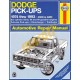 Dodge Full-Size Pick-up 1974 - 1993