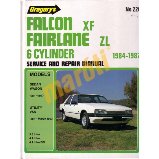 Ford Falcon XF & Fairline ZL 1984-1987