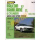 Ford Falcon XF & Fairline ZL 1984-1987
