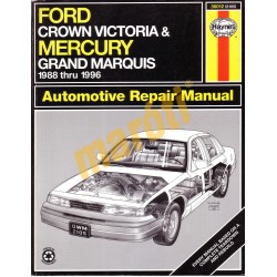 Ford Crown Victoria & Mercury Grand Marquis 1988 - 1996 