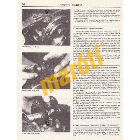 Ford Mustang V8 1964 1/2 - 1973