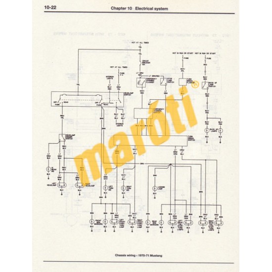 Ford Mustang V8 1964 1/2 - 1973
