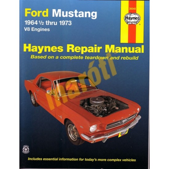 Ford Mustang V8 1964 1/2 - 1973