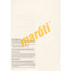 Ford Tempo & Mercury Topaz 1984 - 1994