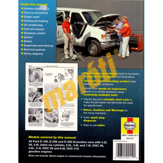Ford Full-Size Vans 1992 - 2001