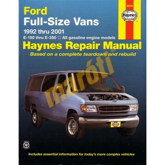 Ford Full-Size Vans 1992 - 2001