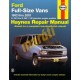 Ford Full-Size Vans 1992 - 2001