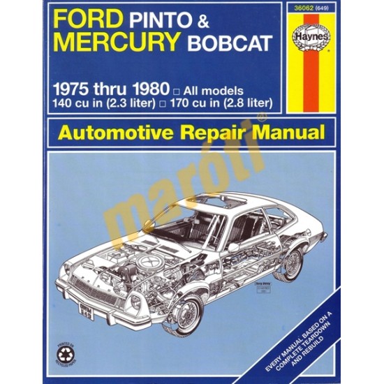 Ford Pinto & Mercury Bobcat 1975 - 1980