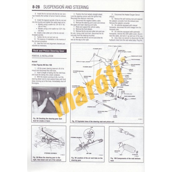 Honda Accord/Prelude 1996 - 2000