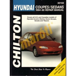 Hyundai Coupes/Sedans 1994 - 1998