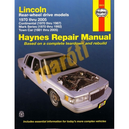Lincoln Continental, Mark Series, Town Car 1970 - 2005 Lincoln Continental, Mark Series, Town Car 1970 - 2005