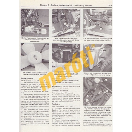 Mazda 626, MX-6 & Ford Probe 1993 - 2001