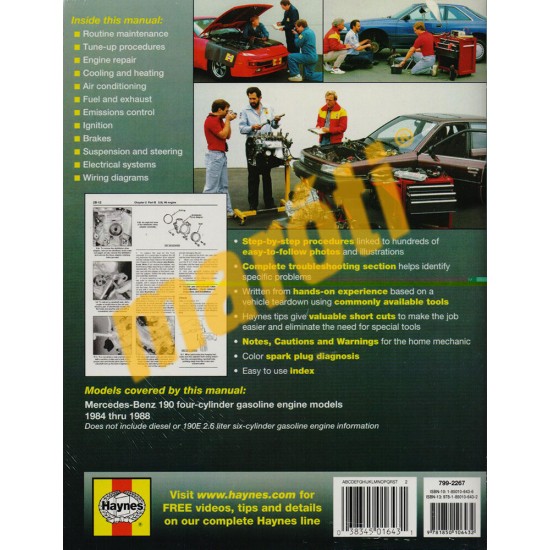 Mercedes Benz 190 Series 1984 - 1988 Mercedes Benz 190 Series 1984 - 1988