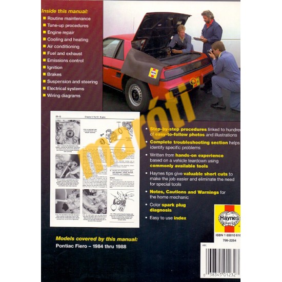 Pontiac Fiero 1984 - 1988