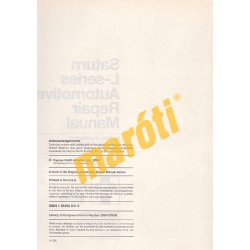 Saturn L-Series 2000 - 2004