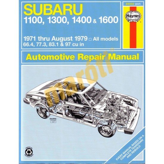 Subaru 1100, 1300, 1400, & 1600 1971 - 1979