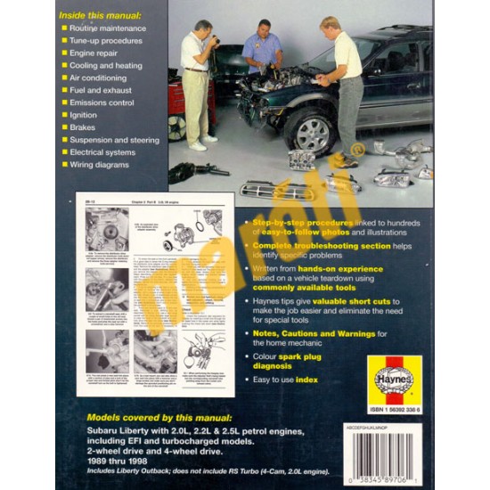 Subaru Liberty 1989-1998