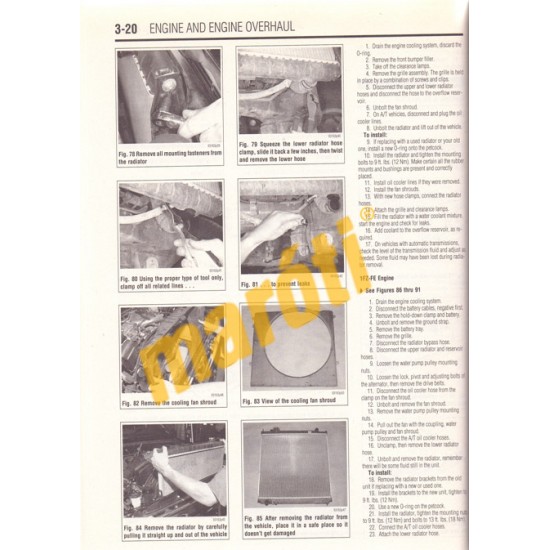 Toyota Pick-ups Land Cruiser 4Runner 1997-2000