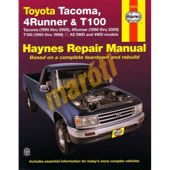 Toyota Tacoma, 4Runner & T100