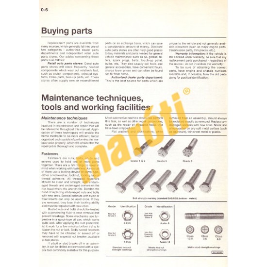 Toyota Corolla & Geo Prizm 1993 -1997