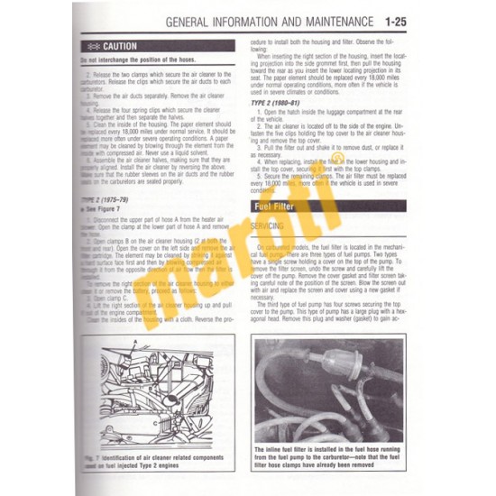 Volkswagen Air-cooled 1970-1981