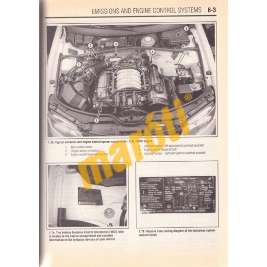 VW Passat 1998-2001 Audi A4 1996-2001