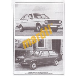 VW Dasher 1,5l, 1,6l 1974-1981