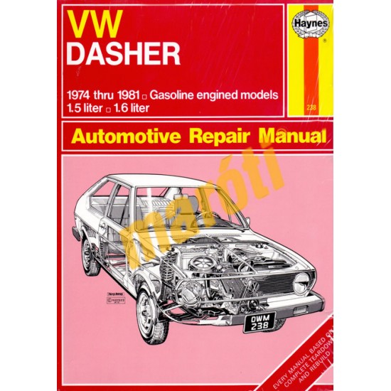 VW Dasher 1,5l, 1,6l 1974-1981