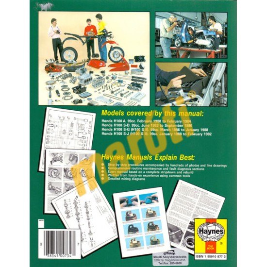 Honda H100 & H100S Singles (1980 - 1992)