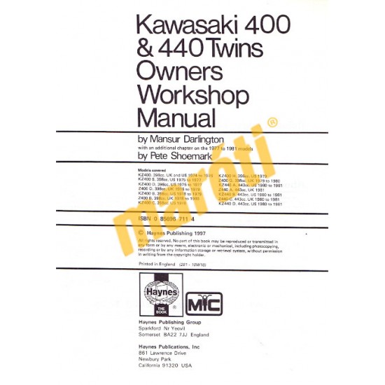 Kawasaki 400 & 440 Twins (1974 - 1981)