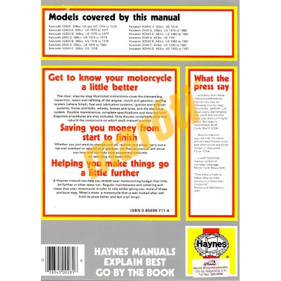 Kawasaki 400 & 440 Twins (1974 - 1981)