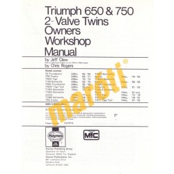 Triumph 650 & 750 2-valve Unit Twins 1963 - 1983