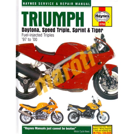 Triumph Daytona, Speed Triple, Sprint & Tiger 1997 -2000
