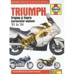 Triumph Triples and Fours (carburettor engines) 1991 - 2004