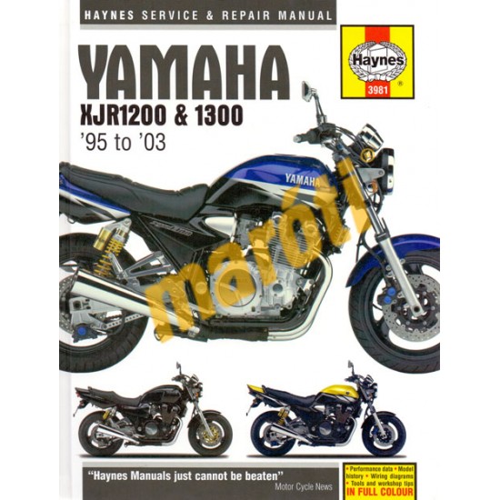 Yamaha XJR1200 & 1300 1995 - 2003