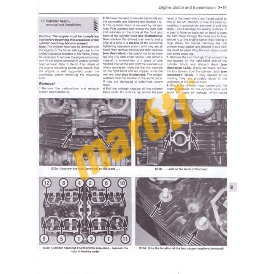 Yamaha XJR1200 & 1300 1995 - 2003