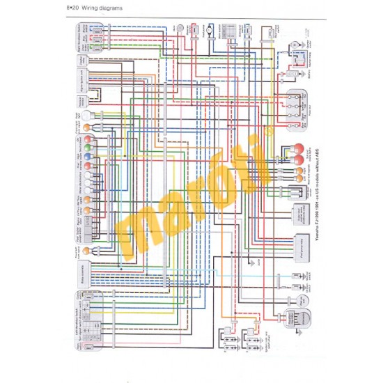 Yamaha FJ1110 & 1200 Fours 1984 - 1996
