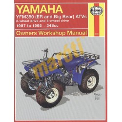 Yamaha YFM350 (ER and Big Bear) ATVs (1987-1995)