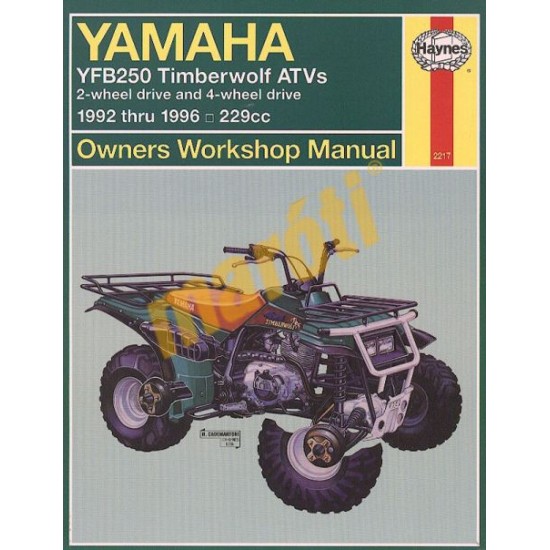 Yamaha YFB250 Timberwolf ATVs 1992 - 1996