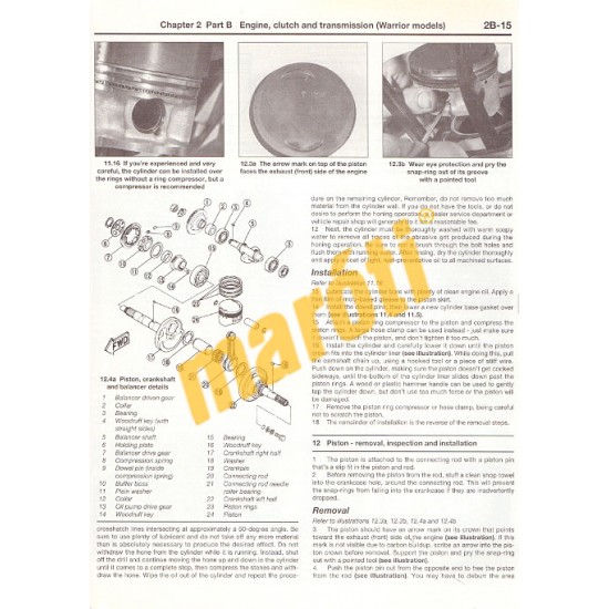 Yamaha BANSHEE & WARROIR ATVs 1987 - 1999