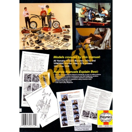 Yamaha BANSHEE & WARROIR ATVs 1987 - 1999
